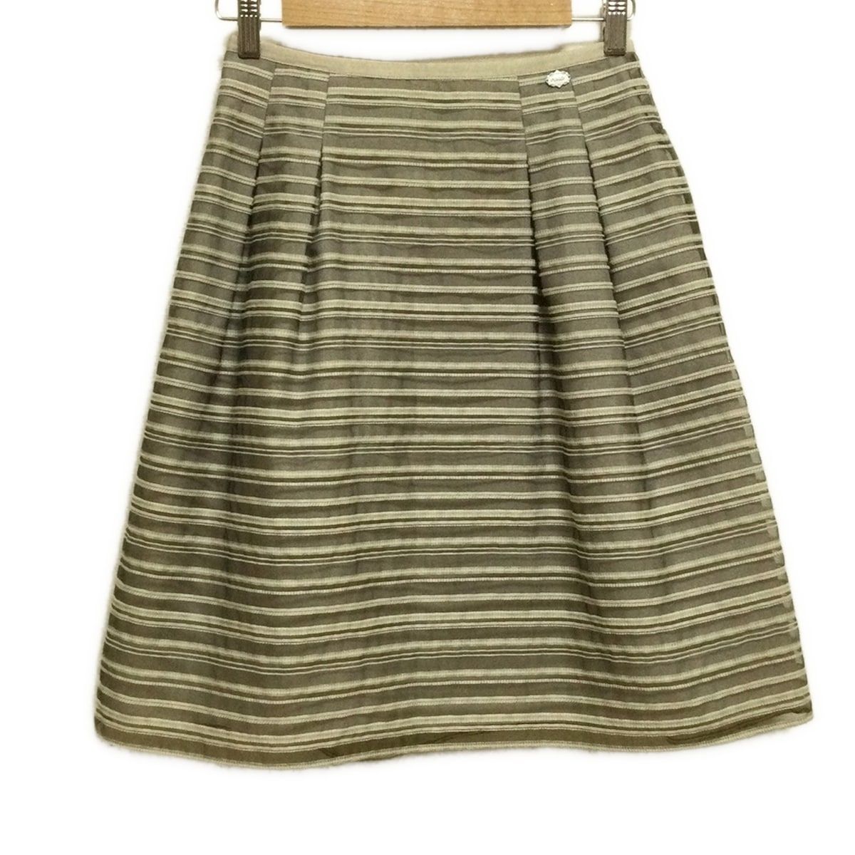 FOXEY(フォクシー) スカート サイズ38 M レディース - 34867 ライト