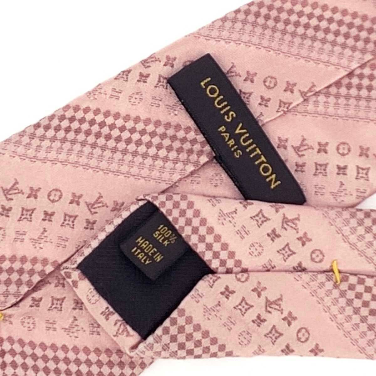 LOUISVUITTON ルイヴィトン LV ネクタイ ピンク ロゴ 美品 楽天市場】【価格見直し】【2025/10/28】LOUIS VUITTON / ルイ