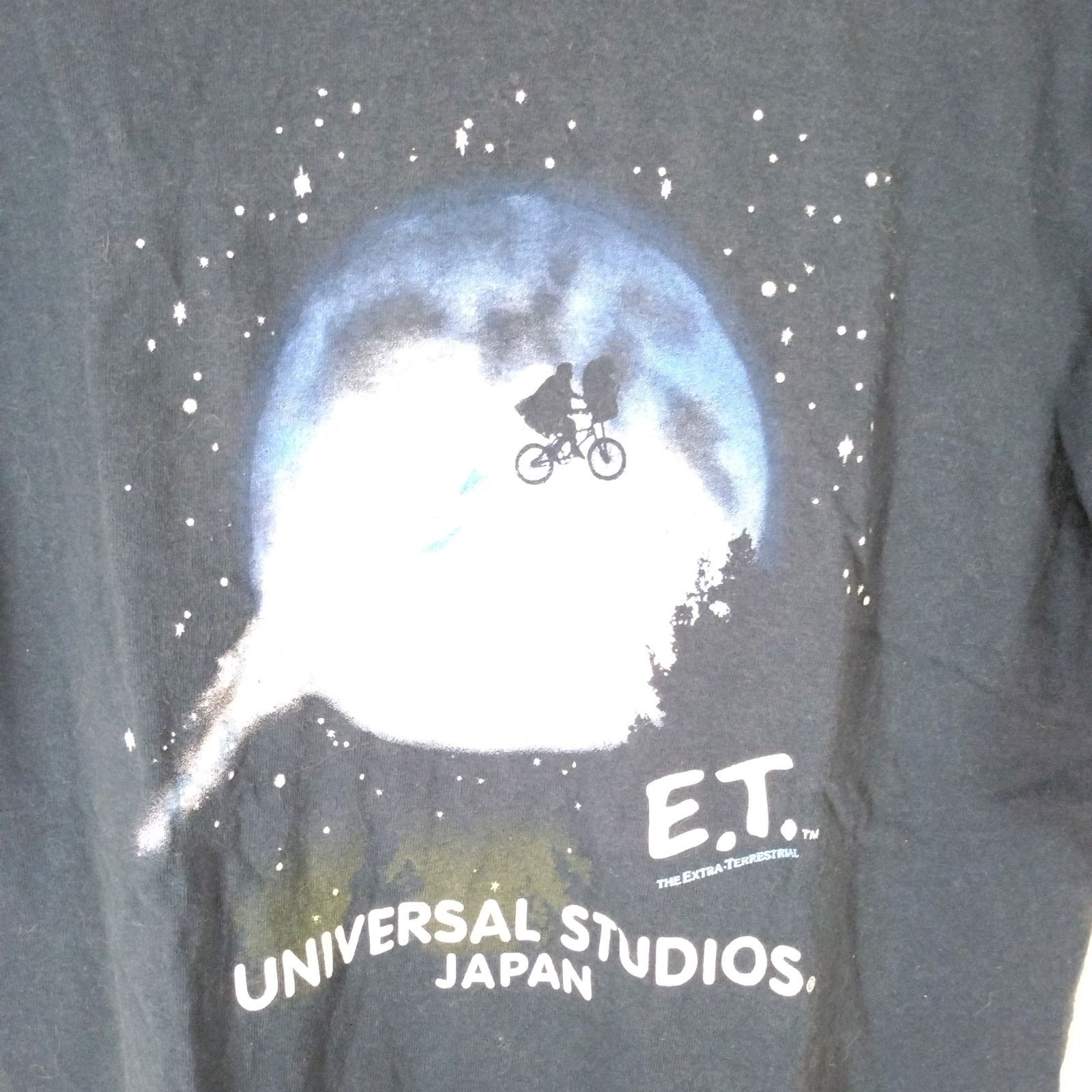 USA製 USJ ユニバーサルスタジオジャパン E.T. Tシャツ 希少 映画T