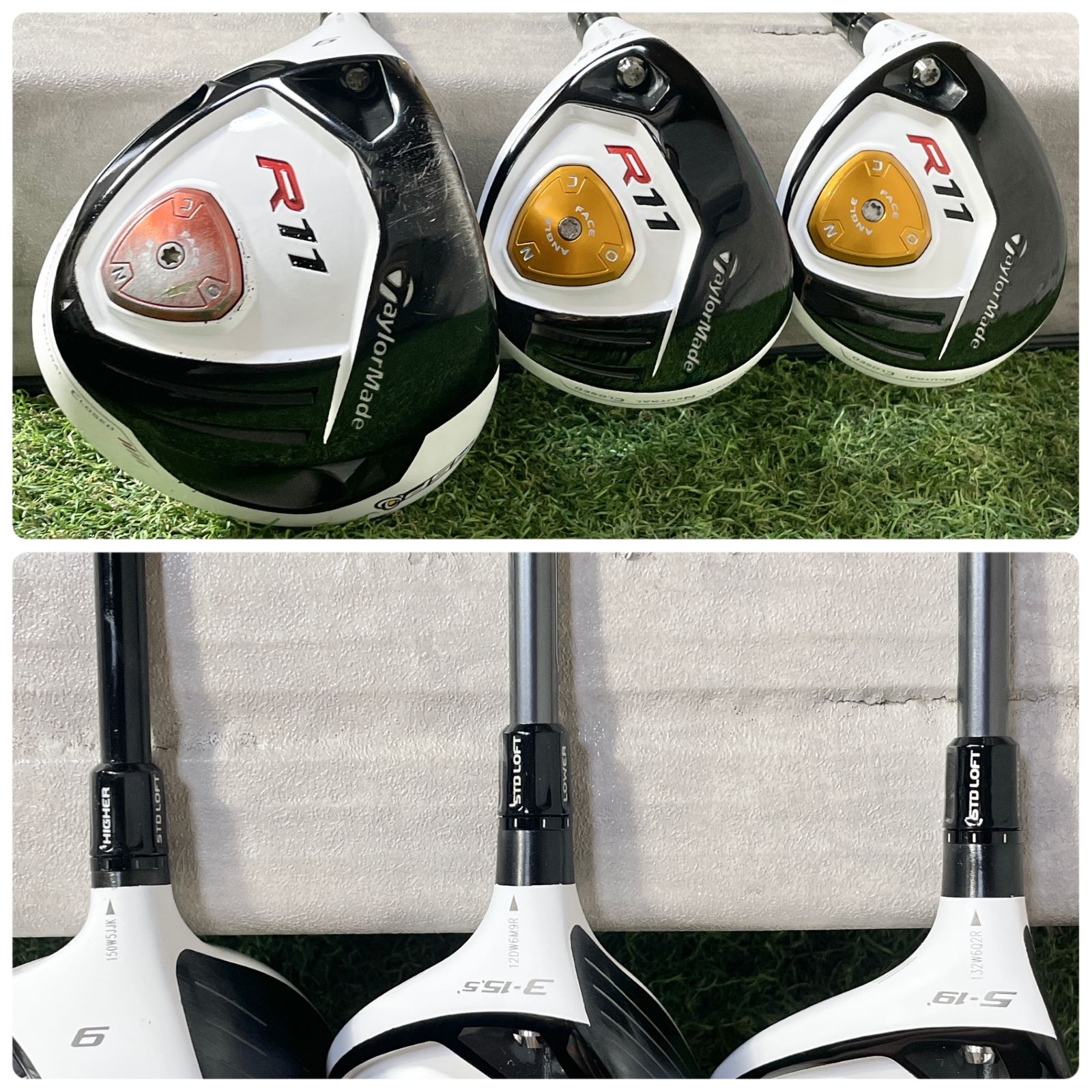 貴重レフティ】TaylorMade R11 ゴルフクラブセット 11本 S