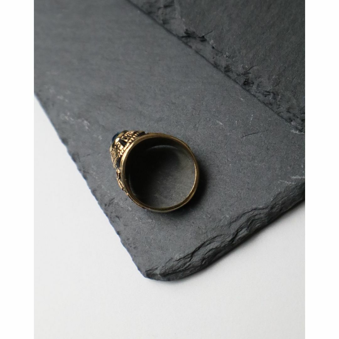 U.S NAVY College ring アメリカ 海軍 カレッジ リング 指輪 9号 U.S NAVY College ring アメリカ 海軍 カレッジ リング 指輪 9号