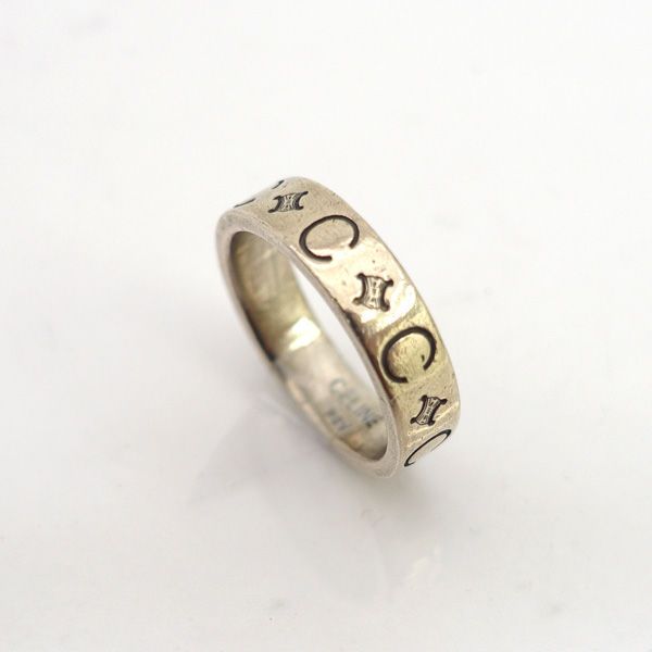 CELINE / セリーヌ □指輪 リング ＃10 PSV マガダム 【リング/指輪  