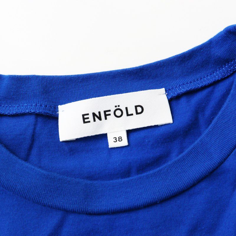 まき エンフォルド CURVE LAYERED-HEM T-SHIRT CURVE LAYERED－HEM T－SHIRT
