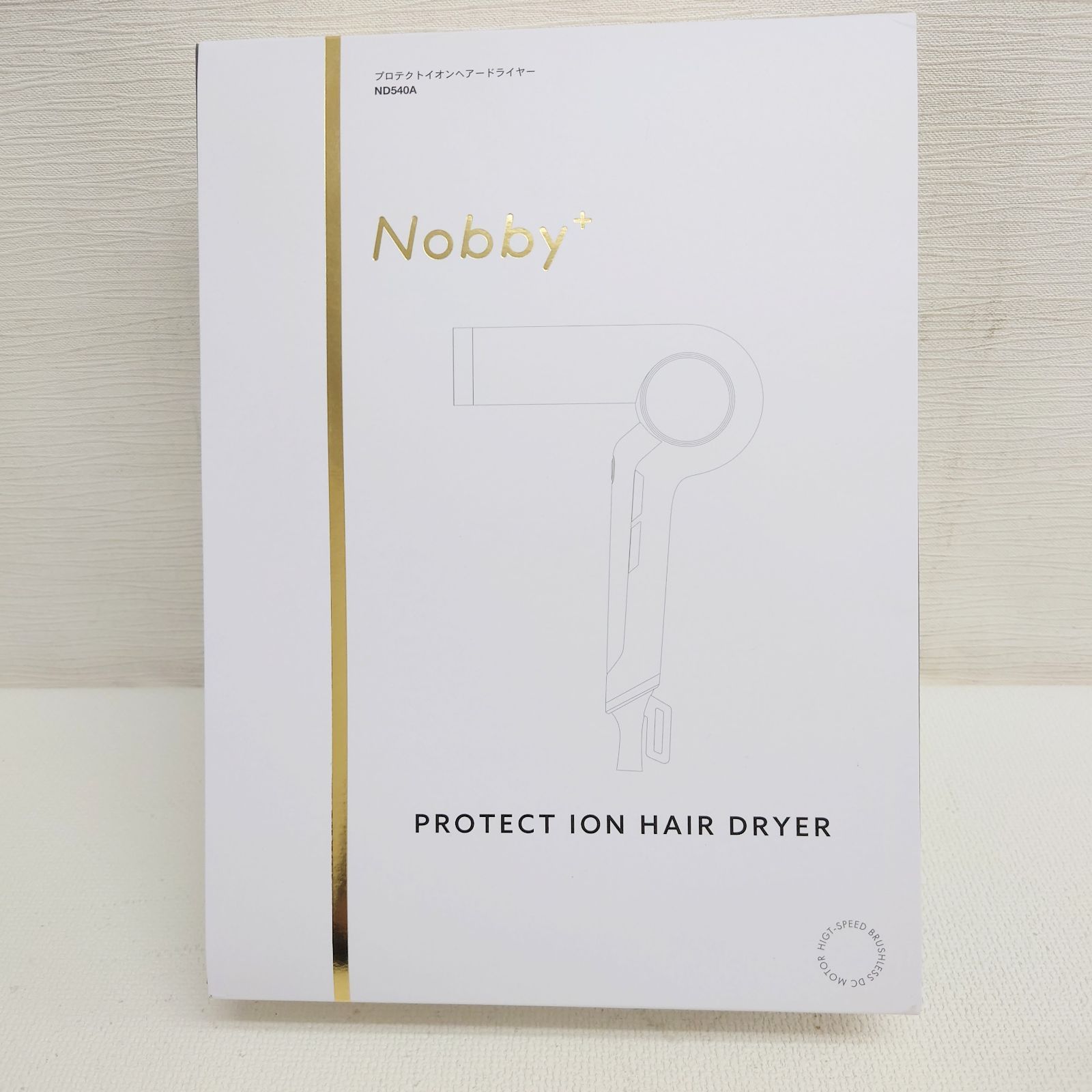 ヘアドライヤー Nobby＋ ND540A -W(ホワイト)プロテクトイオンヘアー