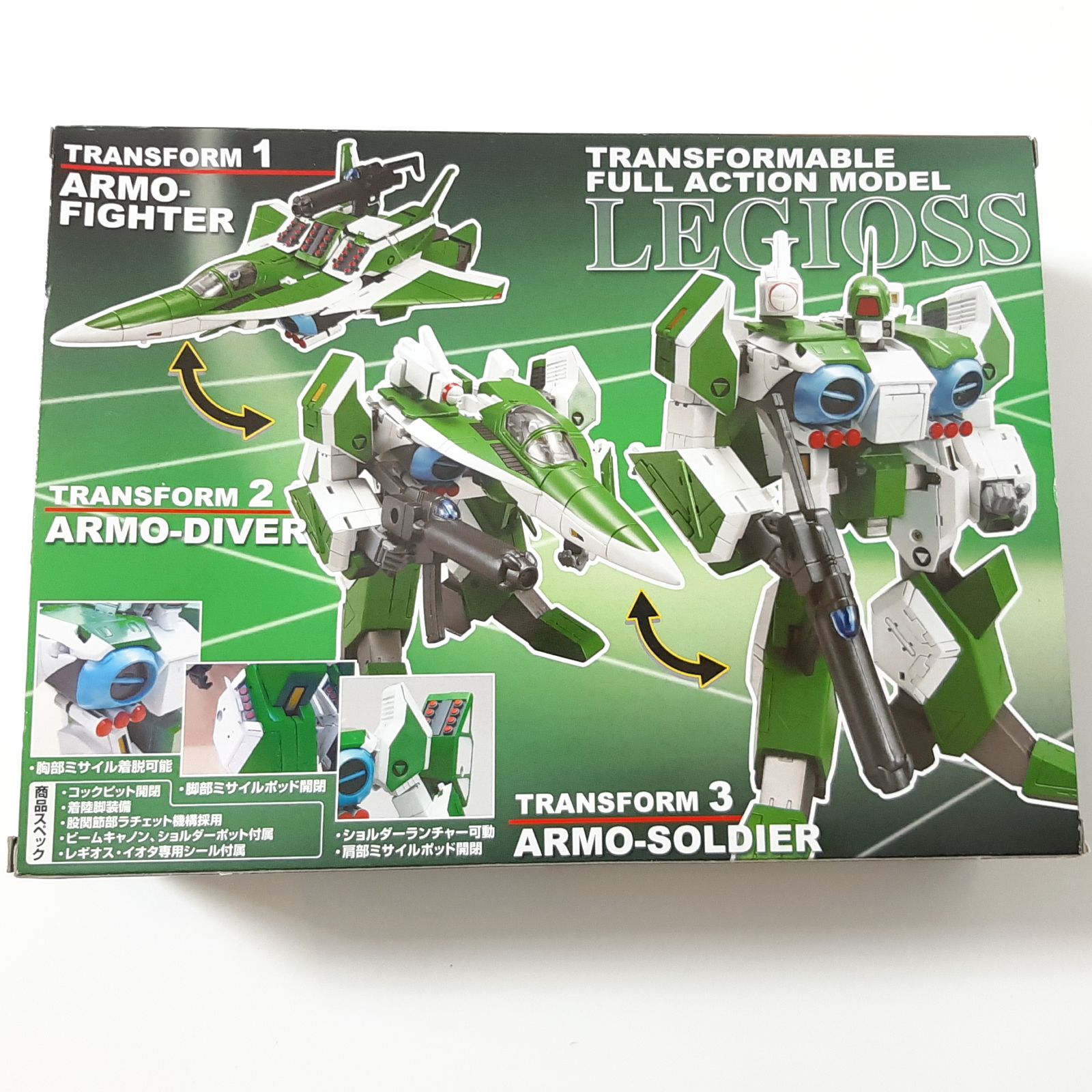 アオシマ 機甲創世記モスピーダ 新世紀合金 1/48スケール レギオス AFC  