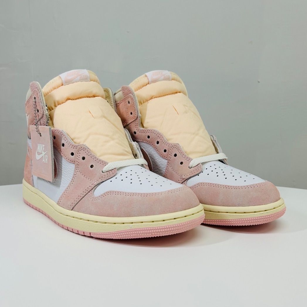 Nike ナイキ ウィメンズ エアジョーダン1 レトロ ハイ OG ウォッシュドピンク