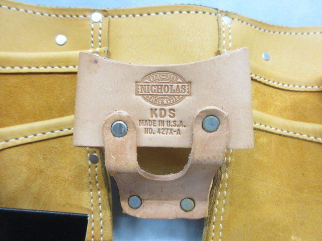 ワークギア WORKGEAR NICHOLAS ニコルス KDS MADE IN USA No427X-A 腰