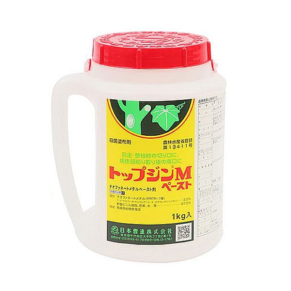 12個セット トップジンMペースト 1kg 殺菌塗布剤 傷口 剪定 整枝 切り口 日やけ 凍害 つる直し
