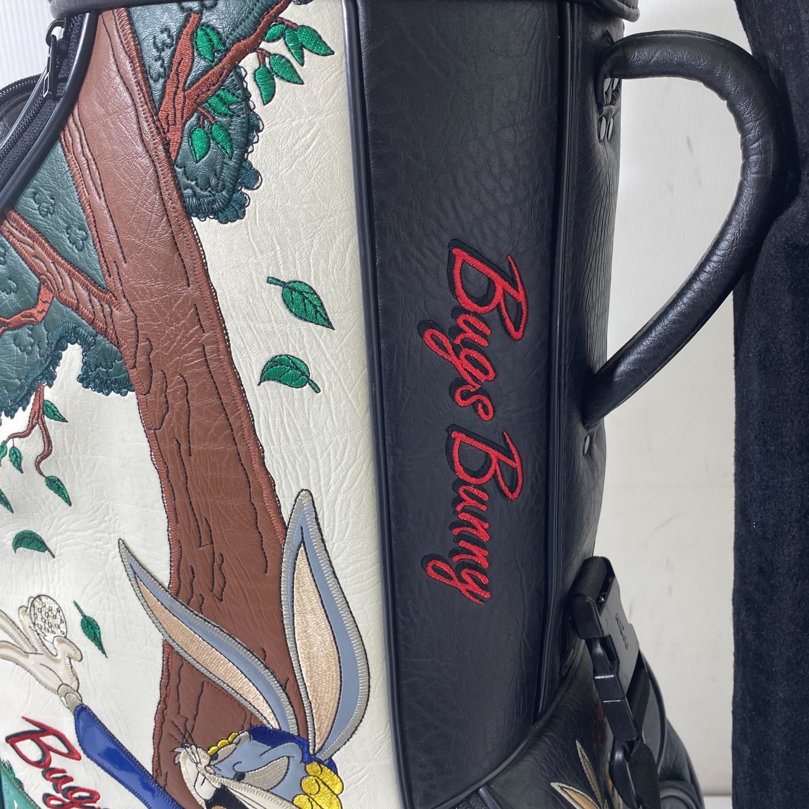 2/6最終処分 希少 ルーニーテューンズ LOONEY TUNES キャディバッグ