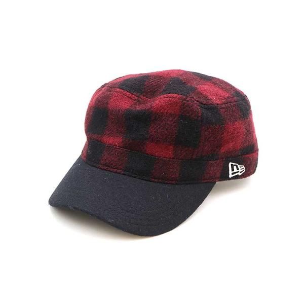 WOOLRICH×NEWERAウールリッチ×ニューエラチェック柄ウールワーク