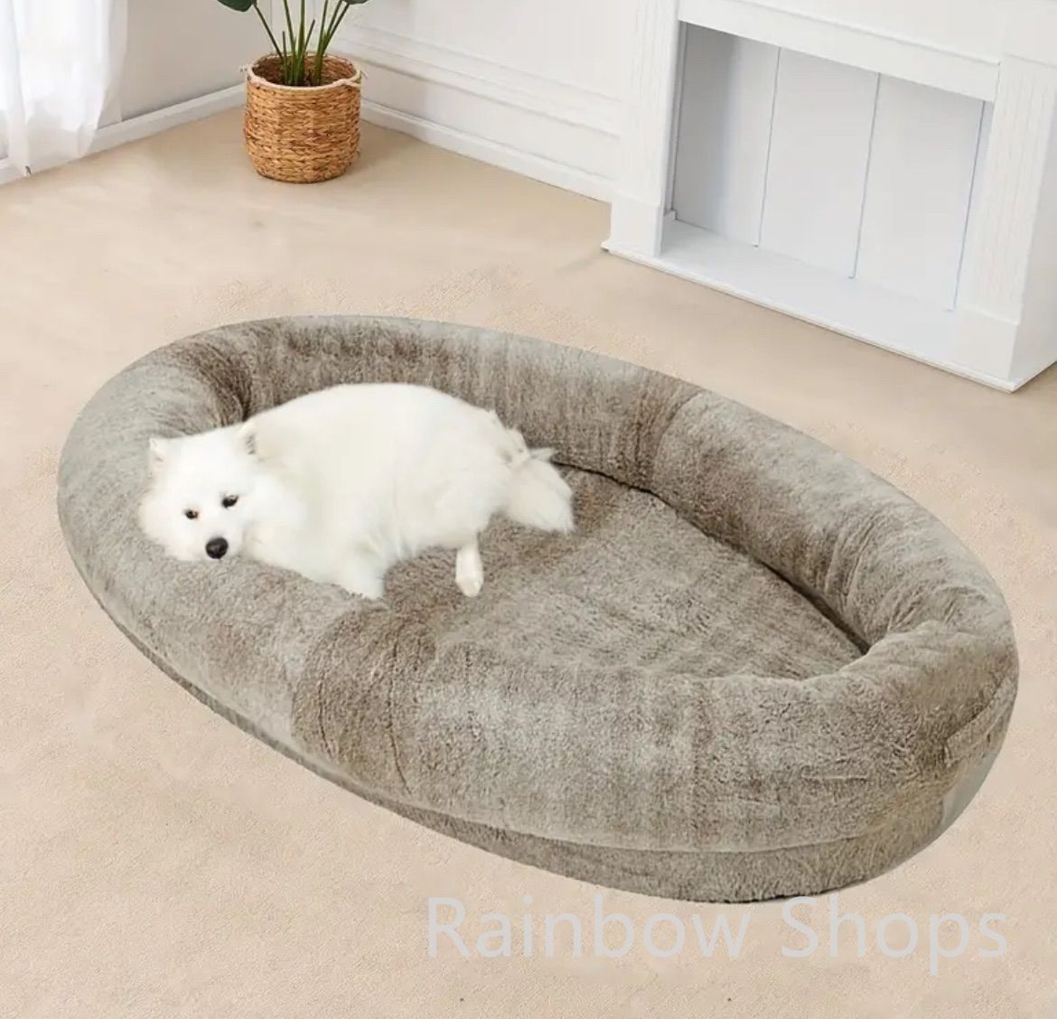大型人間用 犬用ベッド