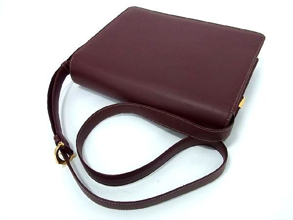 □新品同様□ Cartier カルティエ マストライン レザー クロス