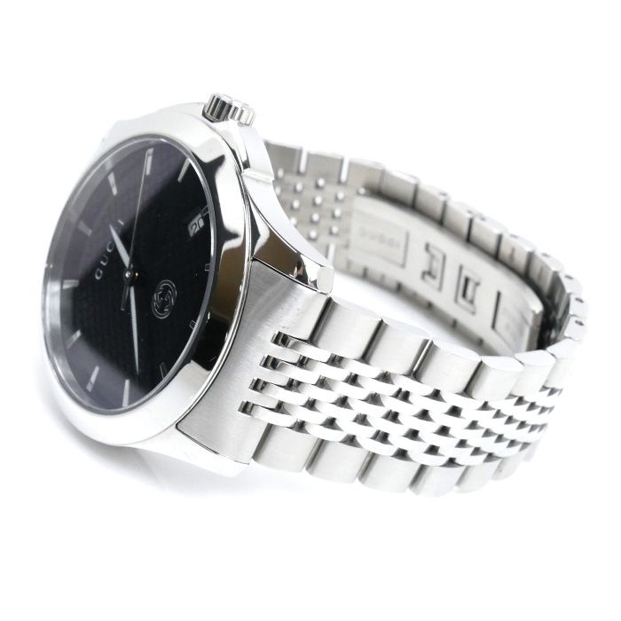 GUCCI グッチ Gタイムレス 腕時計 電池式 YA1264106/126.4