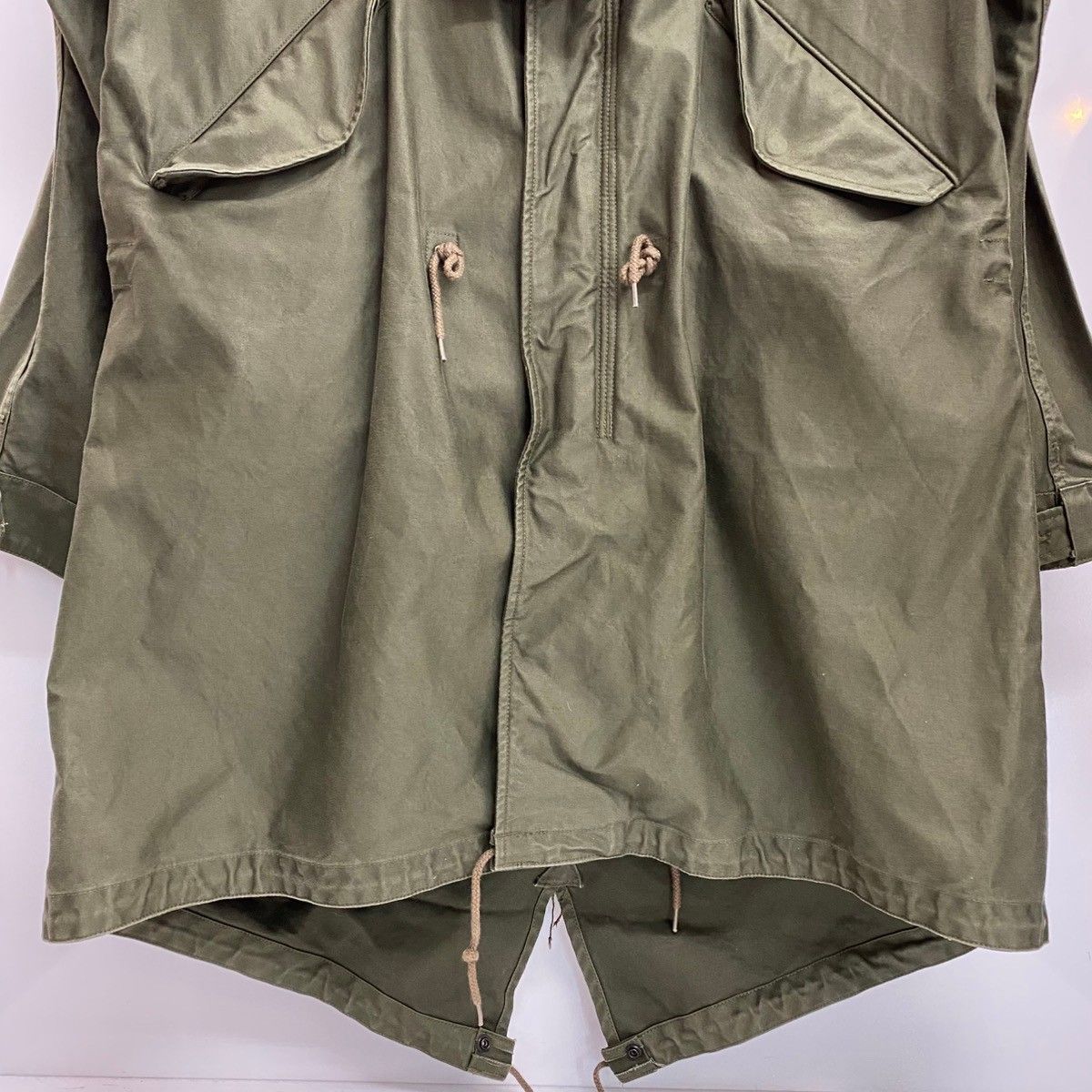THE REAL McCOY'S カーキ M-1951モッズコート PARKA-SHELL, M-1951
