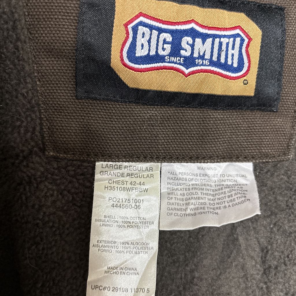 BIG SMITH】 90s 中綿入りダックアクティブジャケット S-3154 - メルカリ