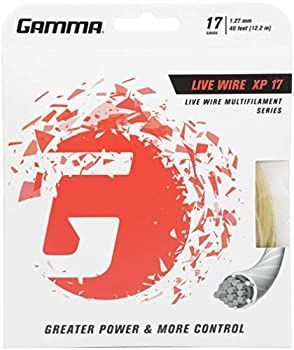 GAMMA Live Fil?XP?17 Jeu de Cordage de Tennis