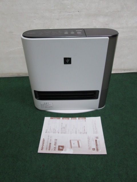 SHARP HX-RK12-W セラミックファンヒーター　2023年製 HX-RK12 | プラズマクラスター電気暖房機：シャープ