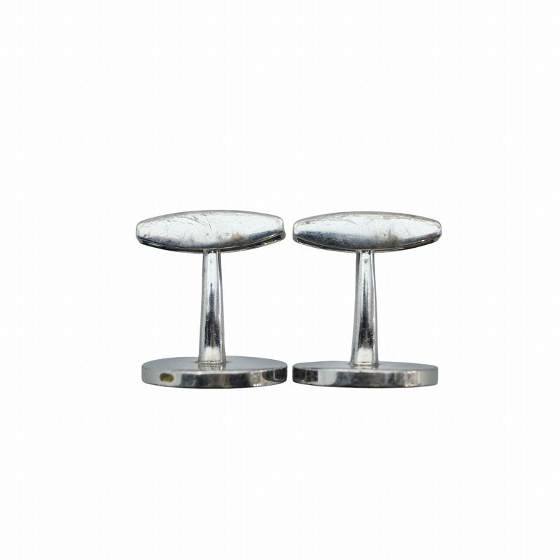 ブルガリ BVLGARI カフスボタン アクセサリー シルバー925 ロゴ