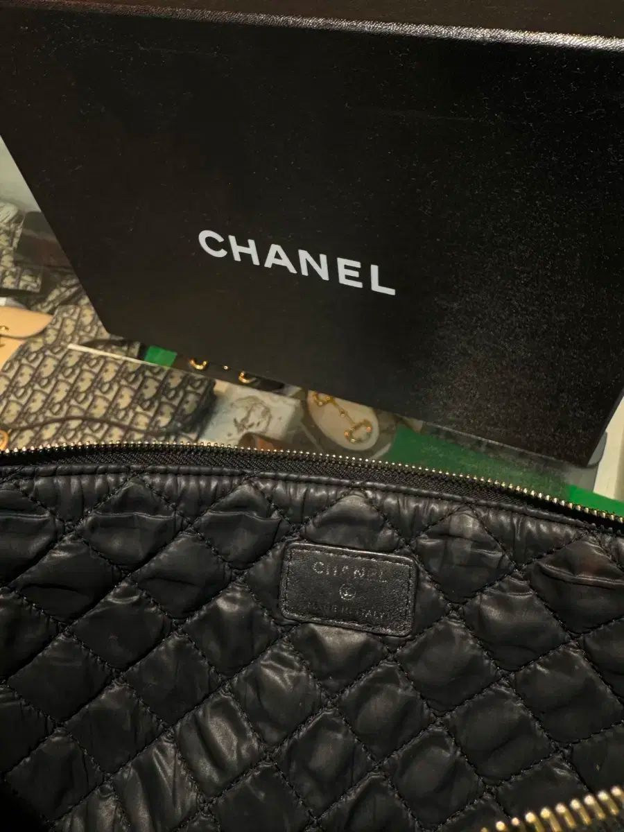 ポーチ ラムスキン