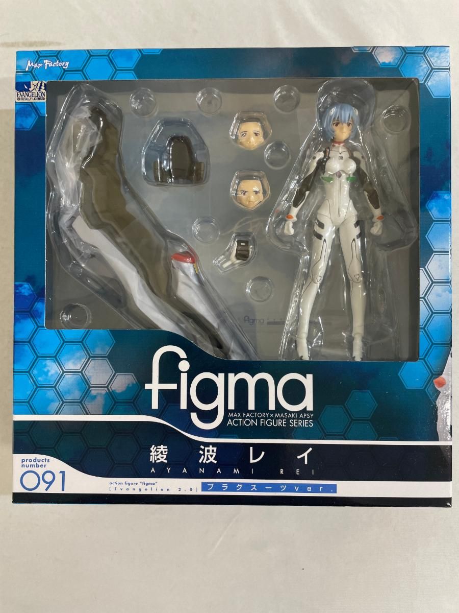 figma 091 綾波レイ 新世紀エヴァンゲリオン Evangelion Shin Gekijouban - Ayanami Rei - Figma #091