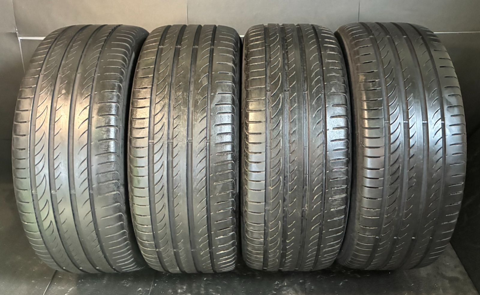 製 約7.7～8分山 ピレリ PIRELLI パワジー POWERGY 225 50R17 4本 h_334