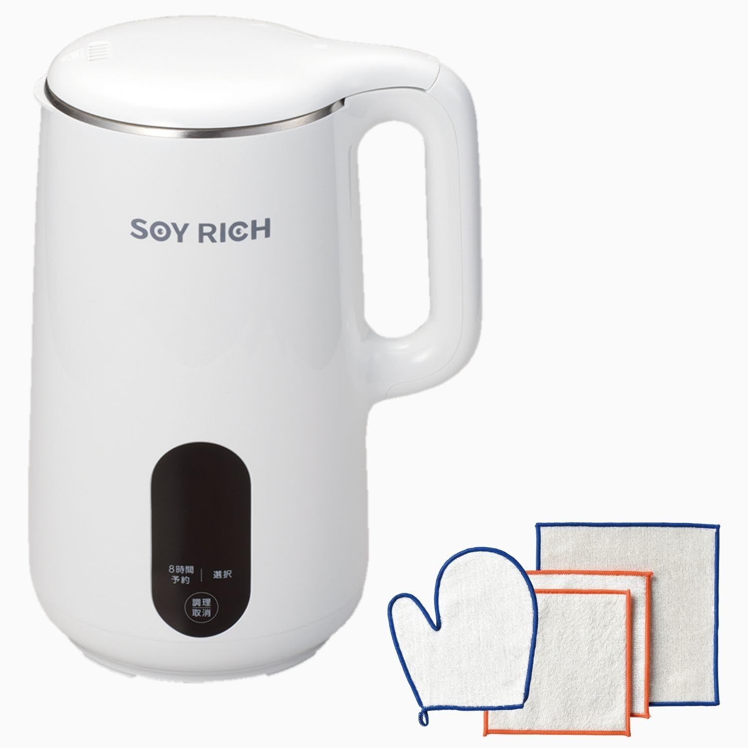 SOY RICH ＋ 大豆 ＋ 吸水クロス Shop Japan(ショップジャパン) ソイリッチ .クリアファイル or