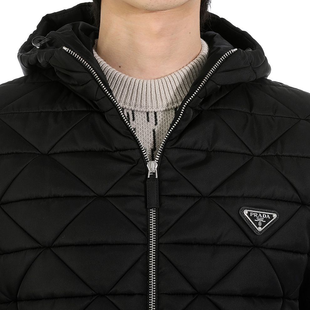 2 PRADA プラダ SGB805 1WQ8 ブラック ブルゾン ジャケット ナイロン