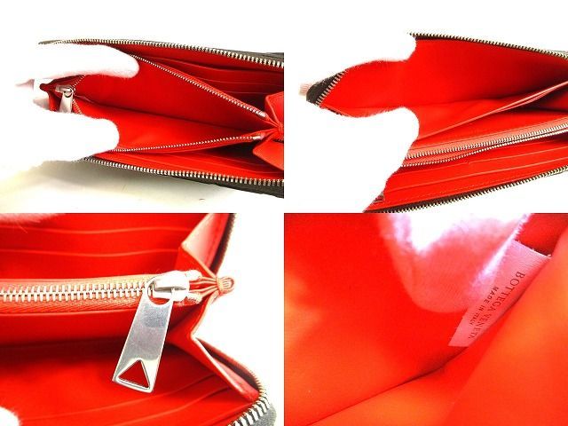 ボッテガヴェネタ BOTTEGA VENETA バイカラー カーフレザー