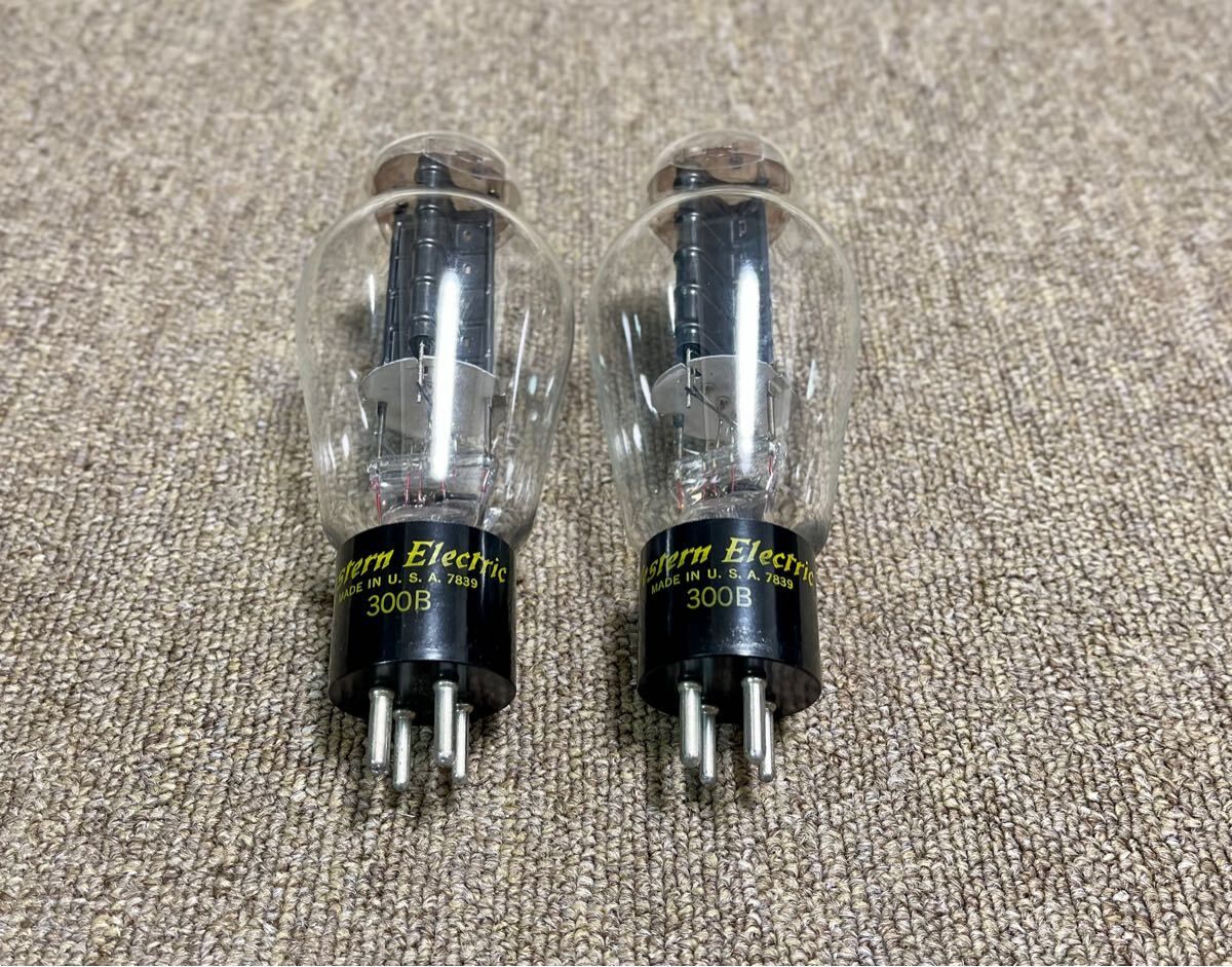 300B Western Electric 真空管 ペア - メルカリ
