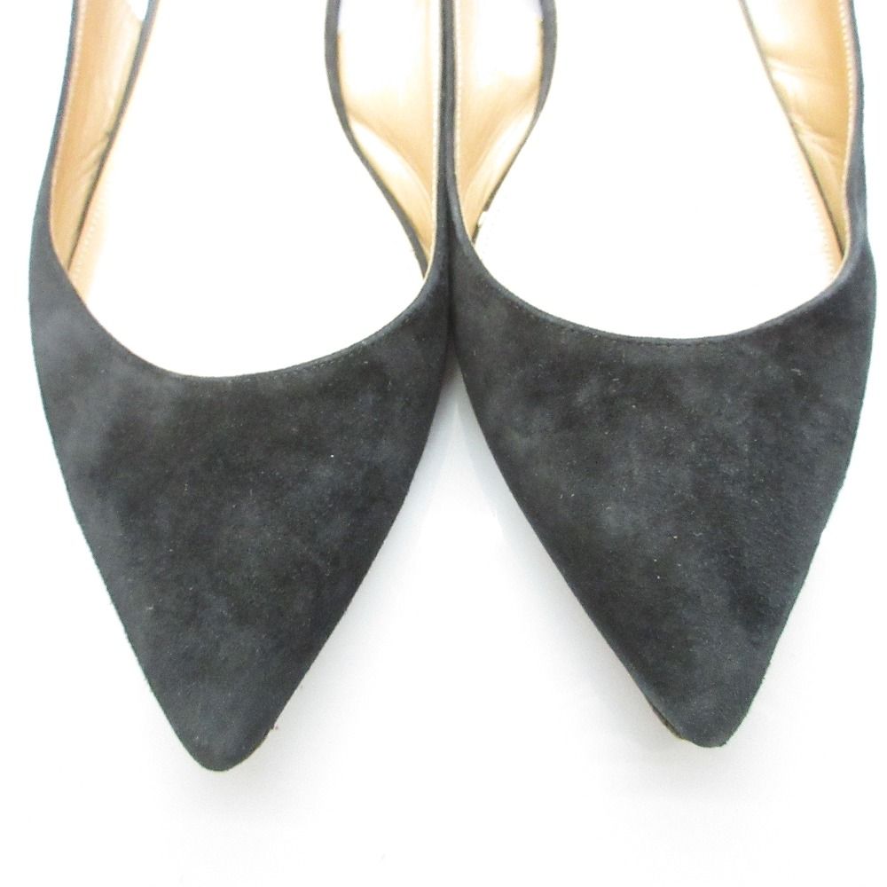 良品 AQUAZZURA アクアズーラ スエード ポインテッドトゥ