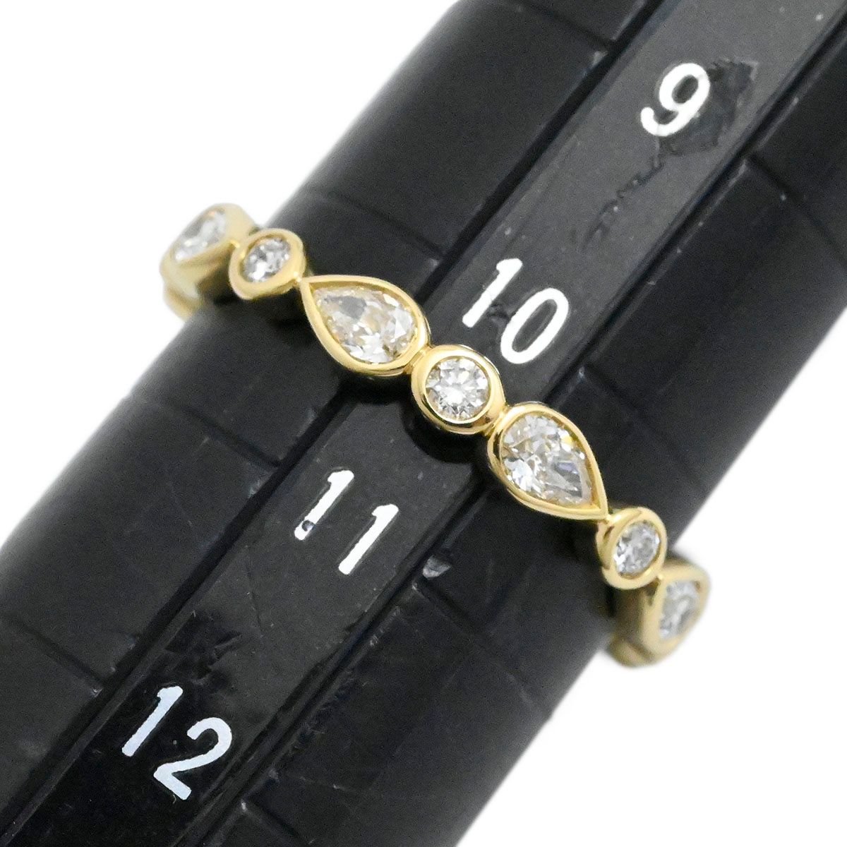 デビアス DeBeers 750YG K18YG イエローゴールド ダイヤモンドリング 