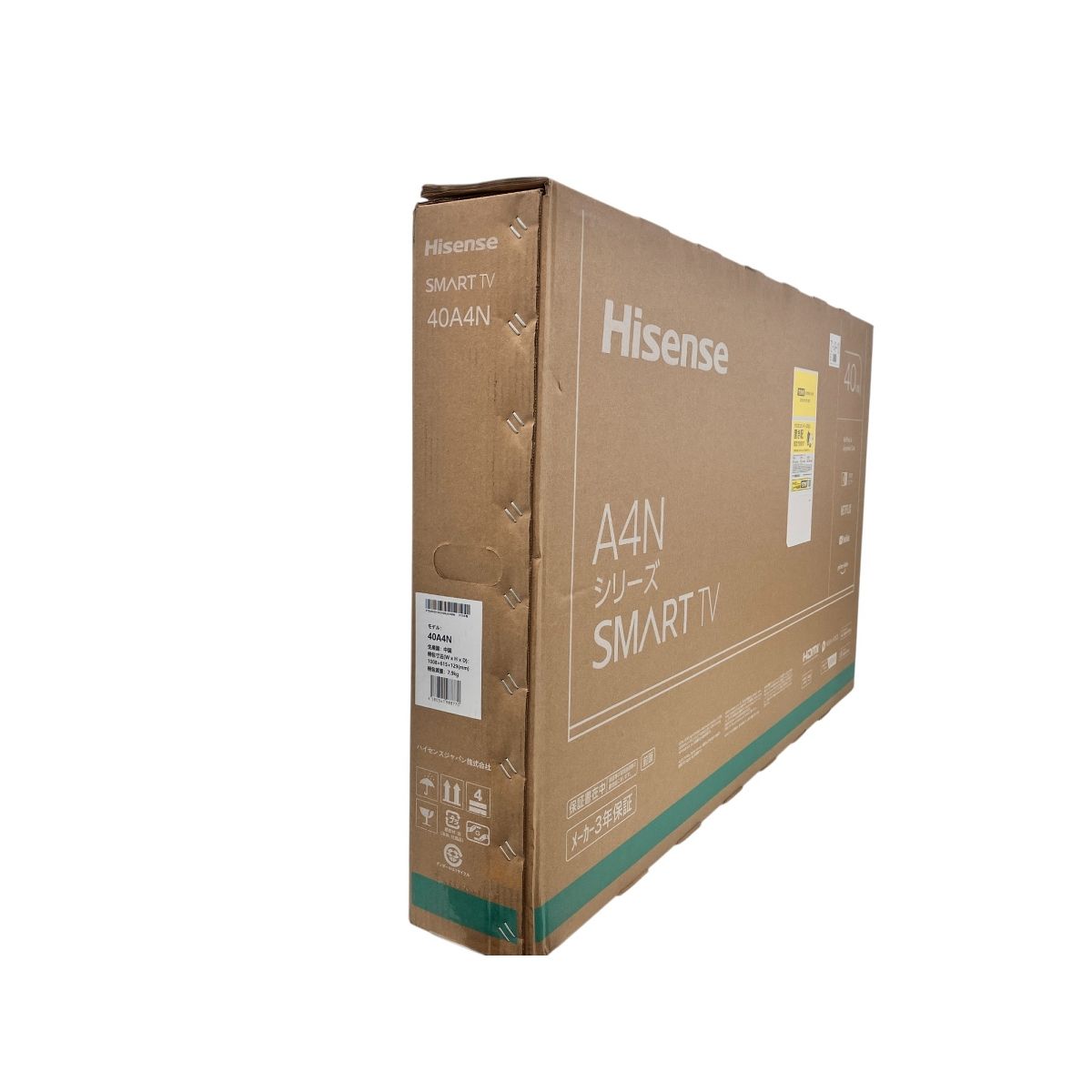 Hisense 40A4N スマートテレビ 40V型2025年製　新品未使用 Hisense 40A4N スマートテレビ 40V型2025年製 新品未使用
