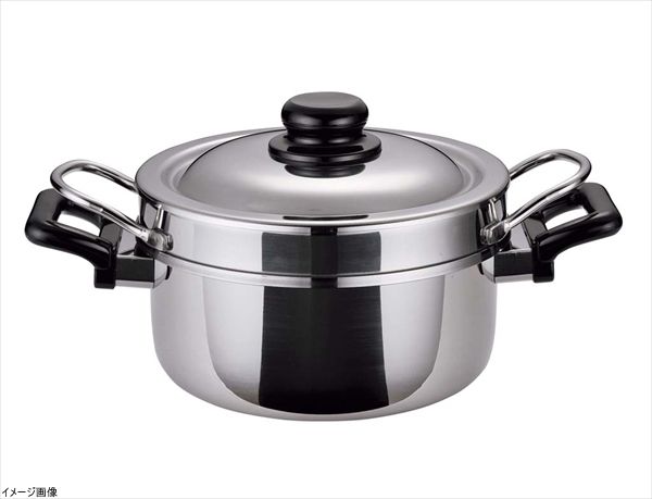 【新品】霜龍器物 ニューグッドベンリー 22cm/24cm鍋セット