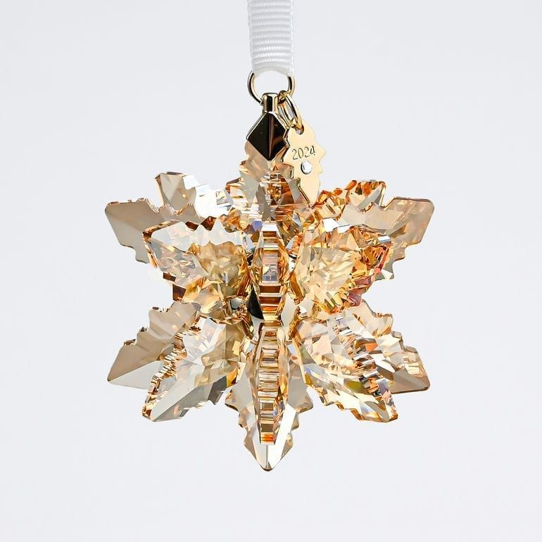 スワロフスキー SWAROVSKI オーナメント Annual Edition 3D 2025 クリスマスオーナメント ゴールド 5674348 インテリア オブジェ 置物