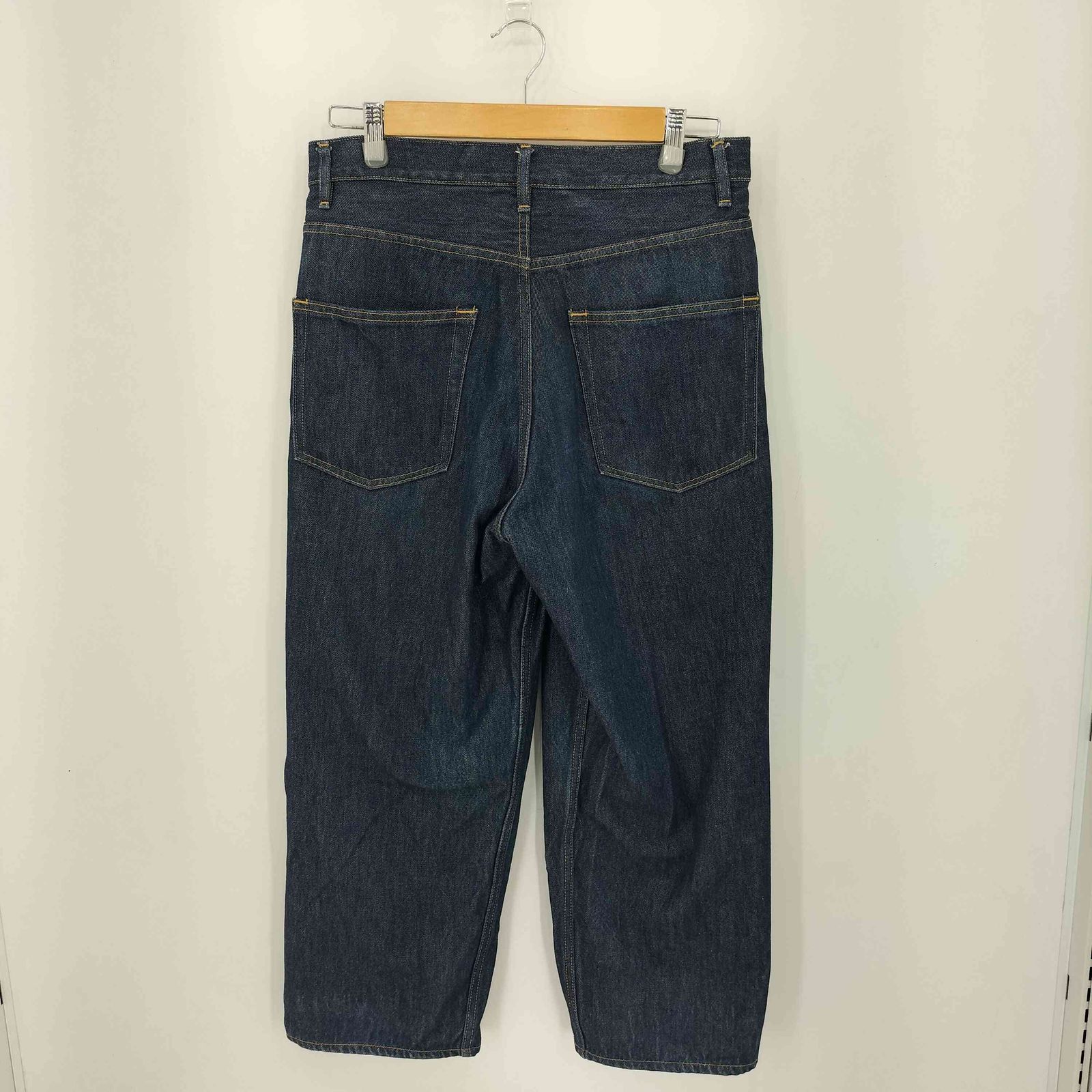 オーラリー AURALEE HARD TWIST DENIM WIDE PANTS ハードツイスト デニムワイドパンツ メンズ 30