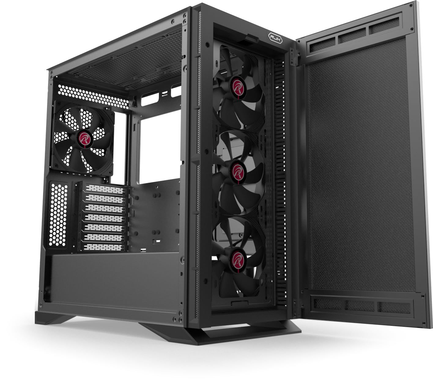 RAIJINTEK ライジンテック ZOFOS ELITE SF4 フルタワーPCケース E-ATX対応 Silencio防音素材 14025PWMファン4基を搭載 0R20B00248 WWW_MEBLE-SODAR_PL