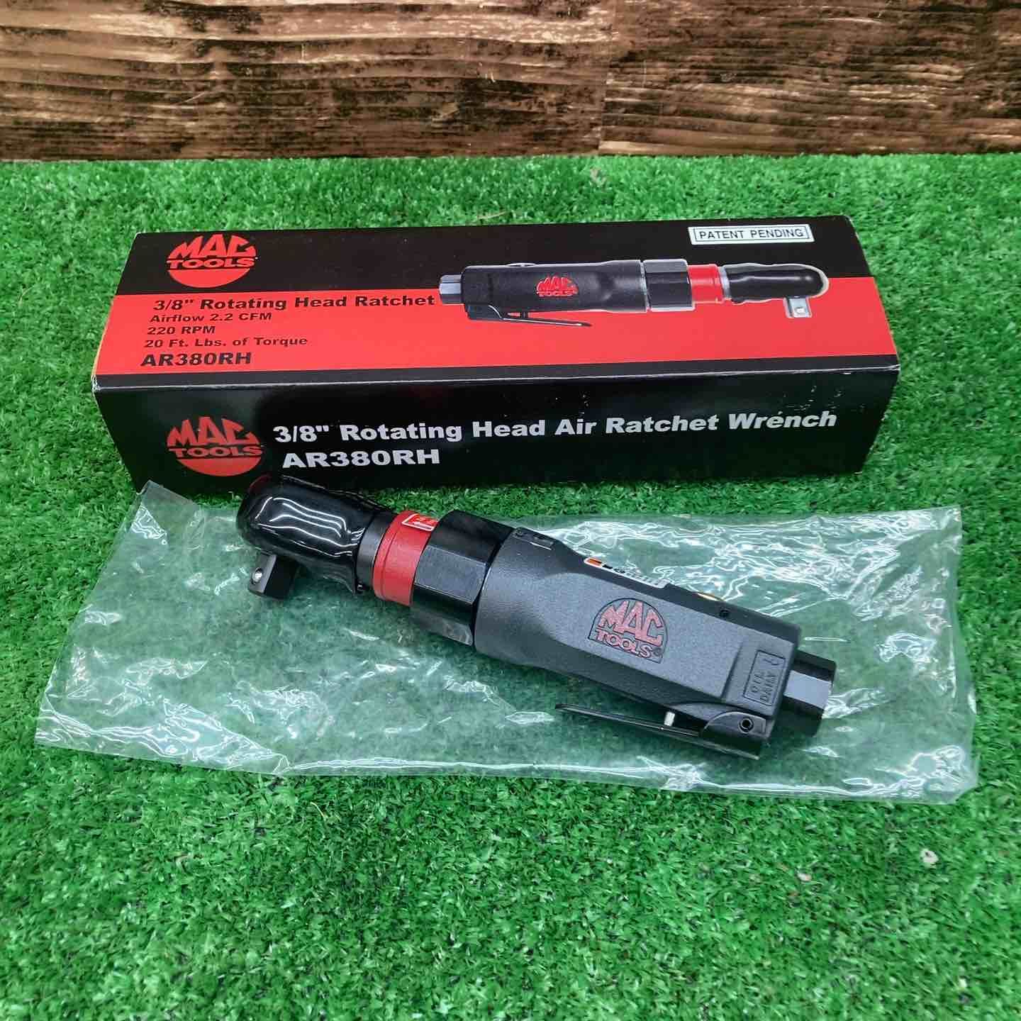 18go MAC TOOLS マックツールズ 3 8 ドライブ ロータリーヘッド エアラチェット AR3818 川越店 HRDEVELOPMENT_JP