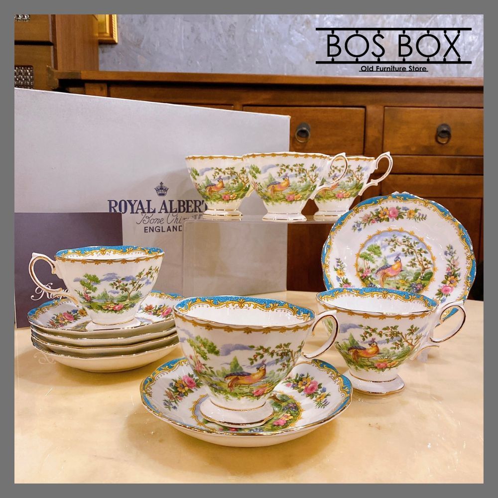 ROYAL ALBERT ロイヤルアルバート chelsea bird チェルシーバード 金彩 