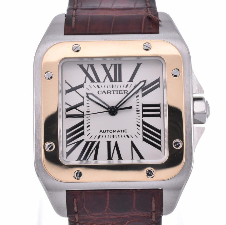 カルティエ CARTIER W20077X7 サントス 100 LM １００周年モデル 自動巻き メンズ良品 H#122365 - メルカリ