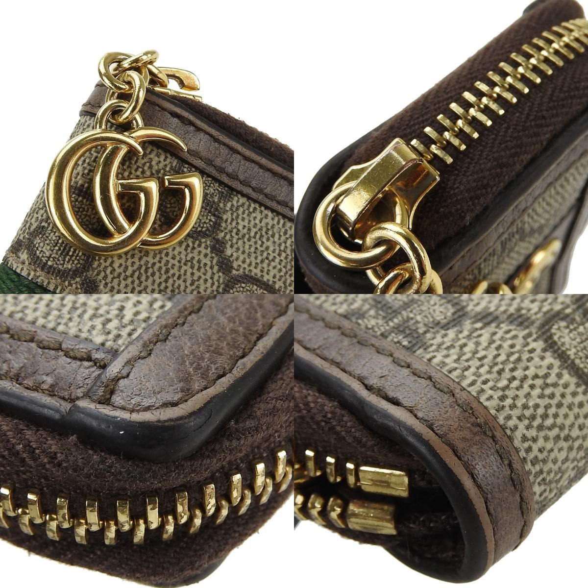 中古】 グッチ キーケース オフディア 523157 シェリーライン GG