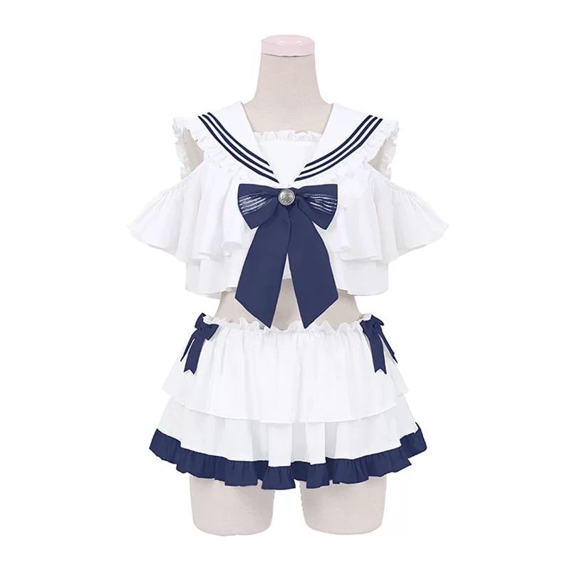 To Alice セーラーフリルビキニ　ネイビー　Sサイズ 2025年最新】セーラー 水着 aliceの人気アイテム - メルカリ