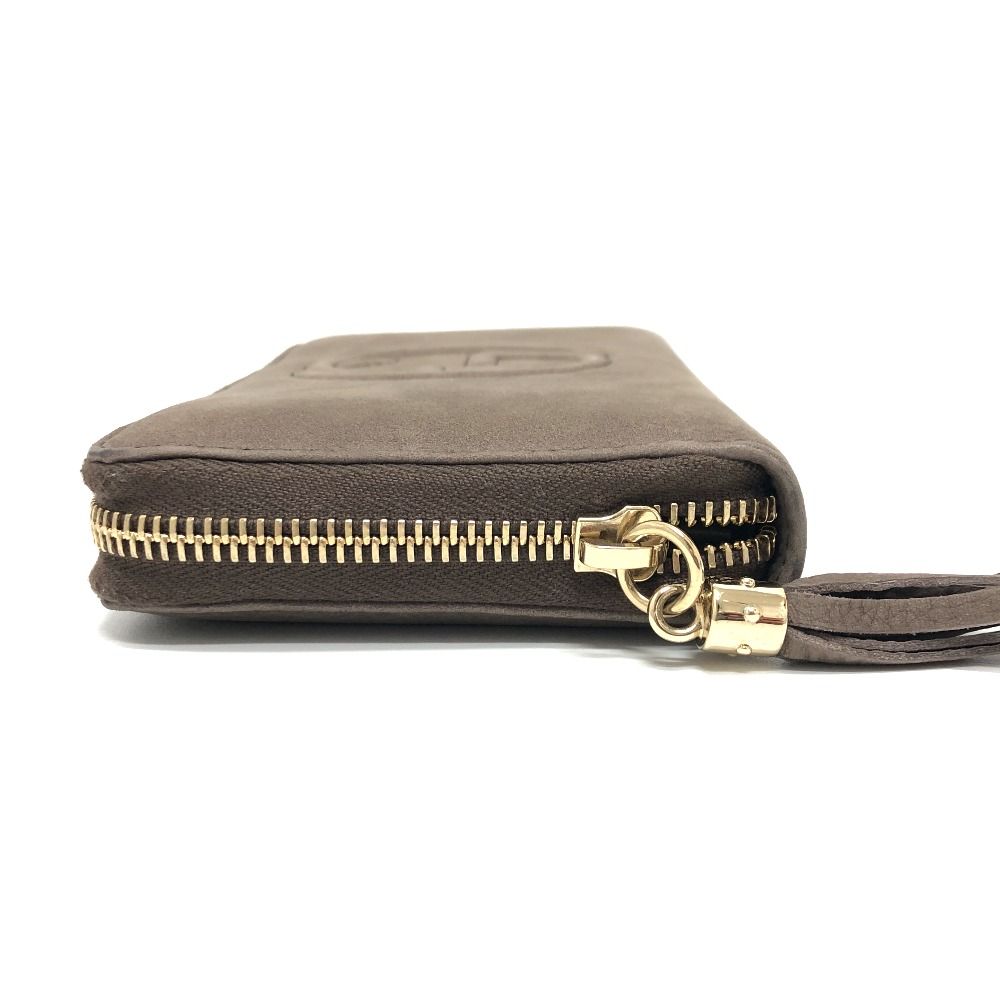 GUCCI グッチ 長財布 インターロッキングG 308004 ヌバック - メルカリ