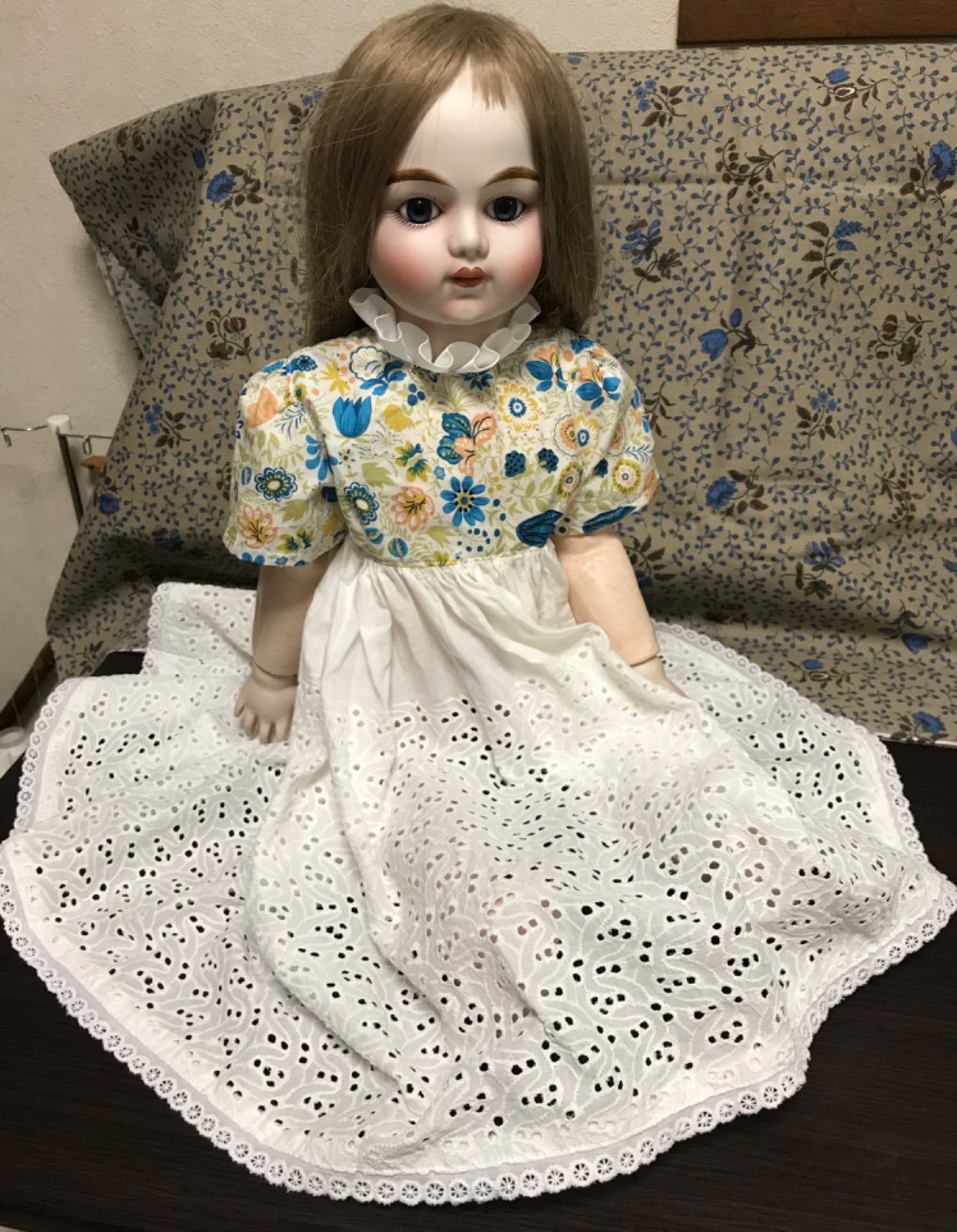 アンティークビスクドール用　ワンピース アンティーク/ビスクドール用 服 ワンピース - メルカリ
