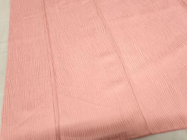 平和屋着物□上質な色無地 珊瑚色 正絹 逸品 未使用 AAAW3791ma 2025