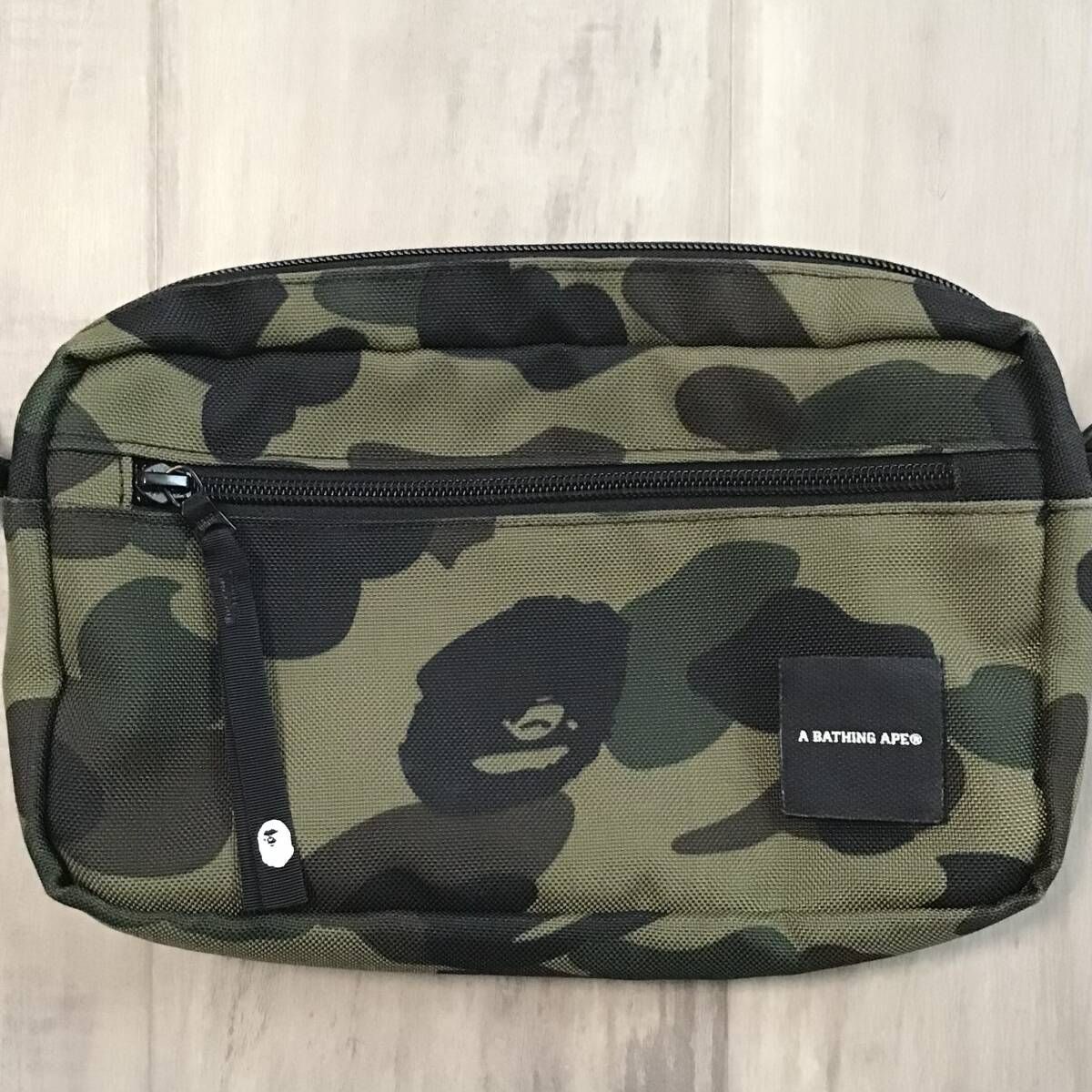 BAPE × Cordura ショルダーバッグ 1st camo green a bathing ape 