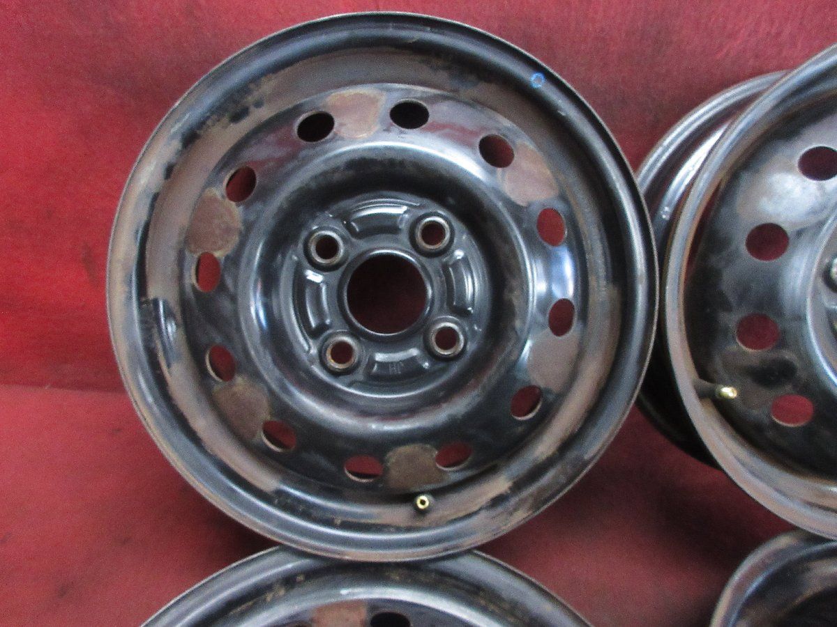 欲しいモノを一括サーチ。 スチール ホイール 4本 ダイハツ 純正 13×4.00B 4穴 PCD 100 45 ハブ径 60 スズキ◆51428H お楽しみに。