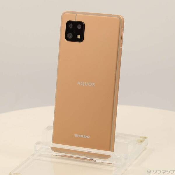 品〕 AQUOS sense6 64GB ライトカッパー SH-RM19 楽天 SIMフリー【276】