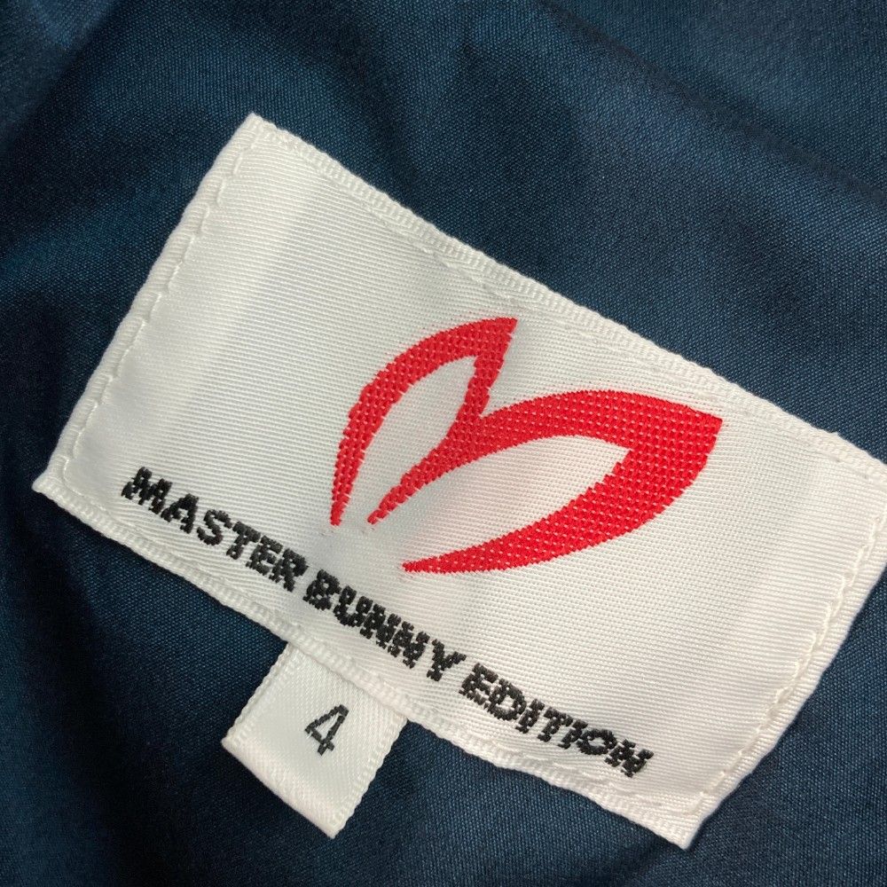 MASTER BUNNY EDITION ロゴブルゾン ゴルフウェア メンズ 4 MASTER BUNNY EDITION（マスターバニーエディション） coco 中古