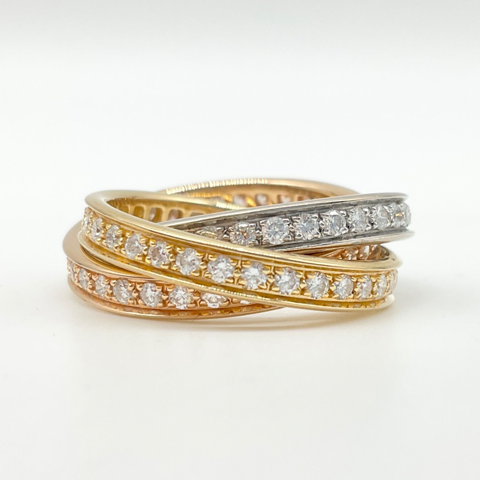 超特価！ 本物 K18WG 天然ダイヤモンド 1.00ctデザインリング 楽天市場】ダイヤモンド k18wgリングの通販 超特価！ 本物 K18WG 天然