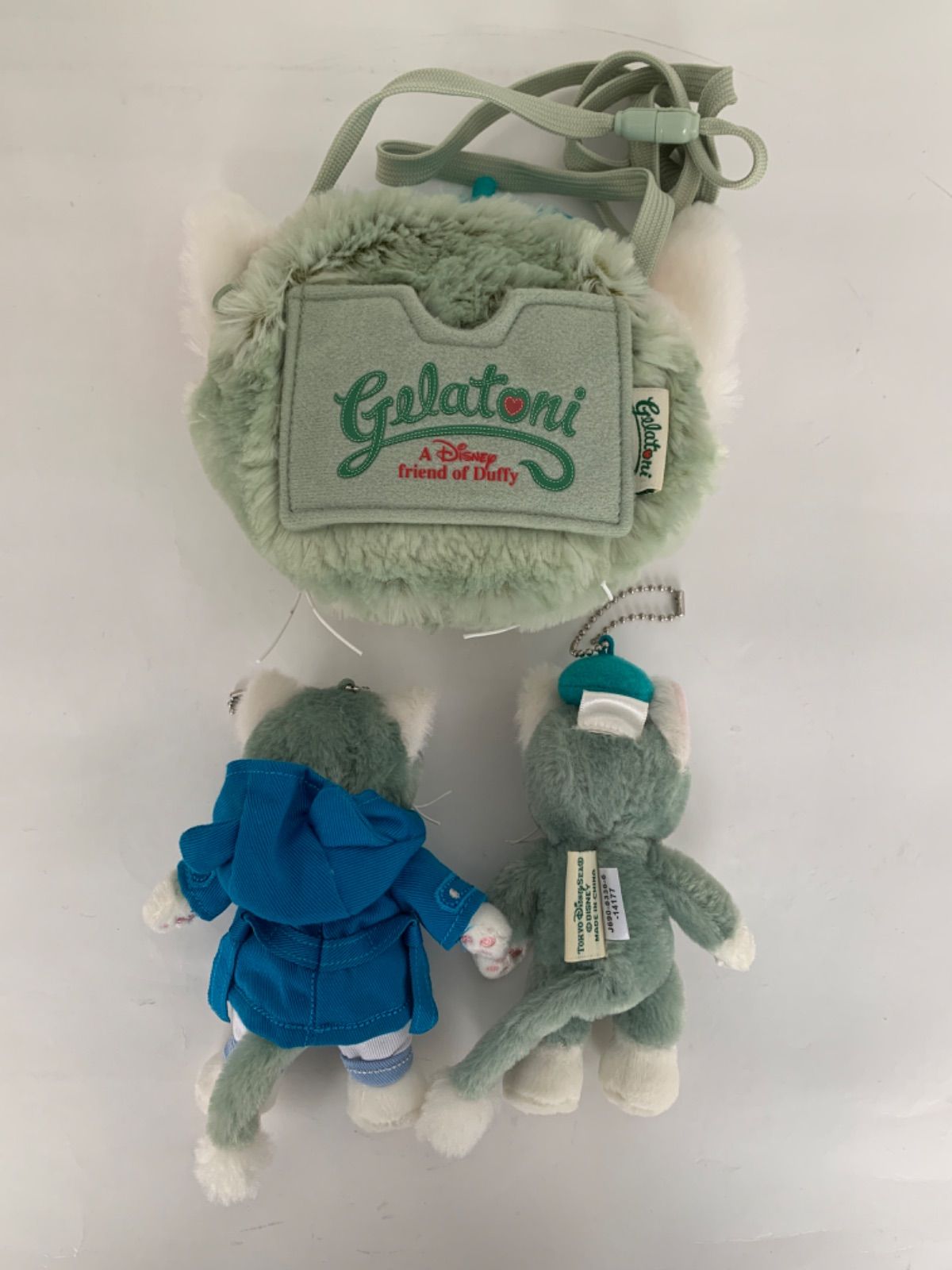 TDR TDS ディズニー シー ダッフィ&ジェラトーニ ぬいぐるみバッジ